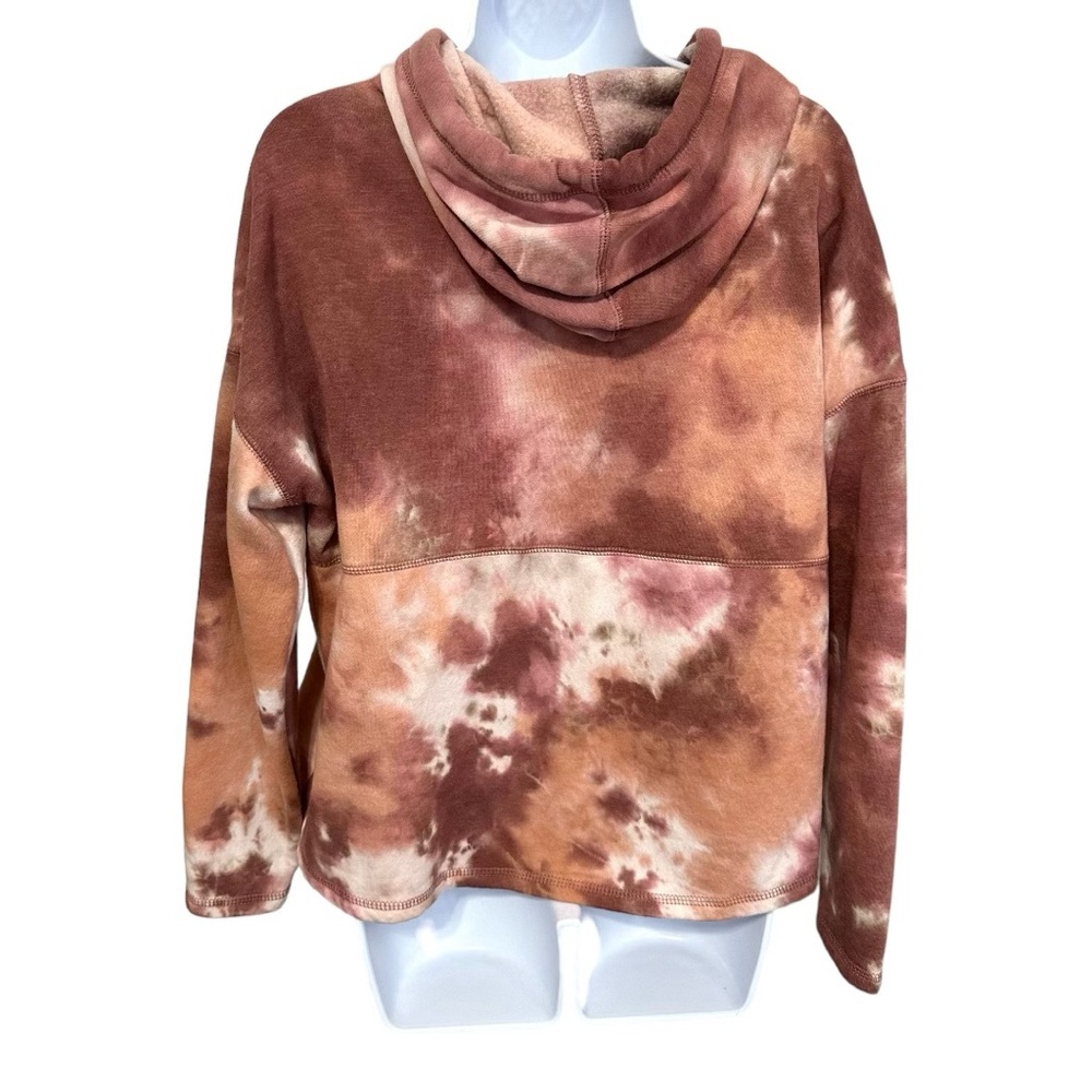 Tie-Dye Cropped Hoodie - Picture 2 of 8